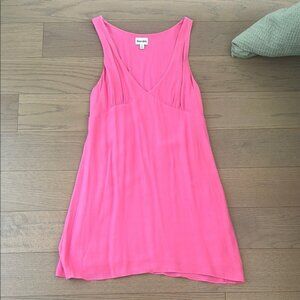 Aritzia Pink Mini Dress